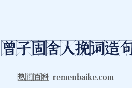 曾子固舍人挽词造句是什么意思的图片